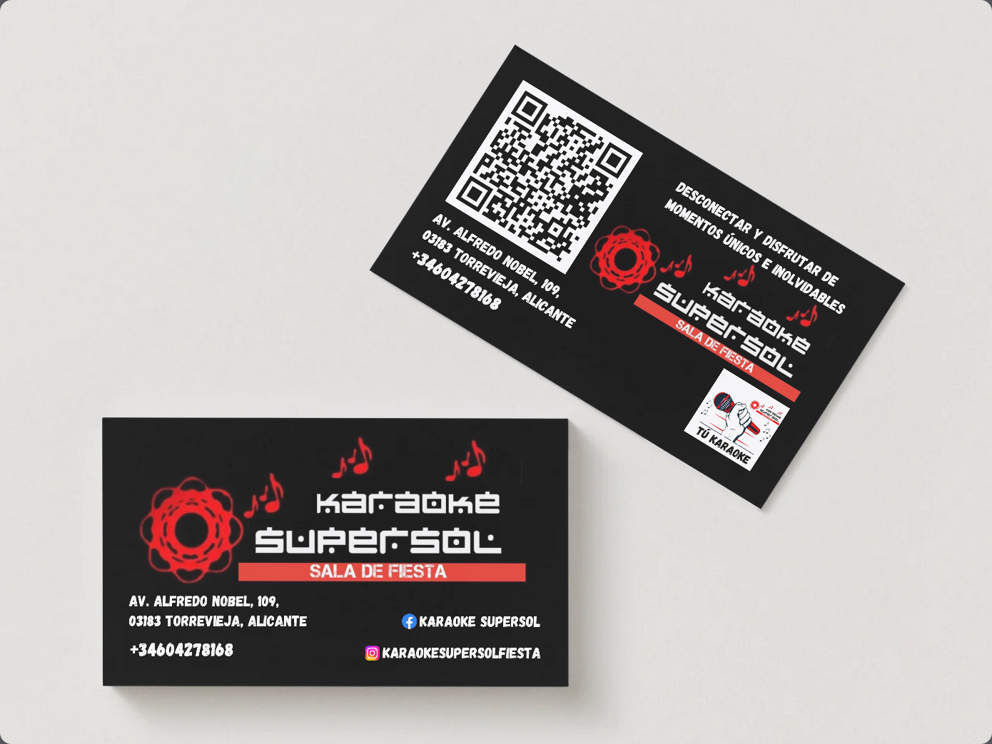 Tarjetas Karaoke Supersol